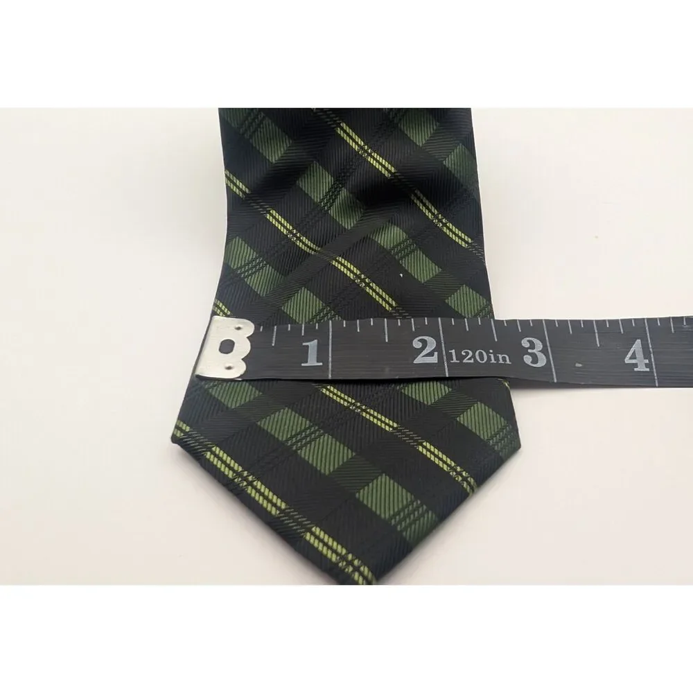 Apt. 9 Green plaid Neck Tie